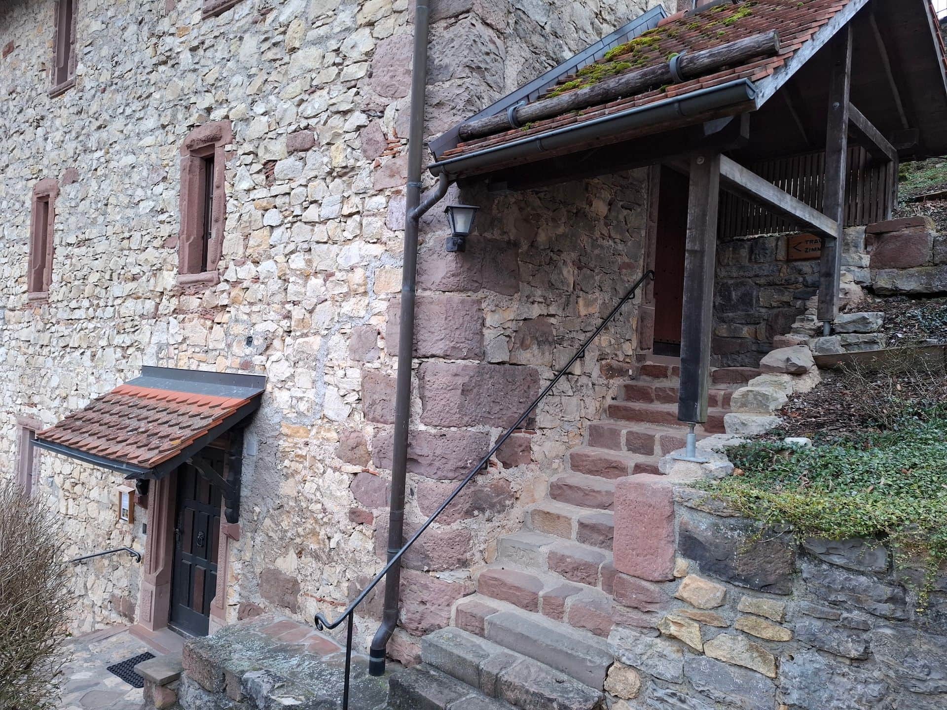 Der Aufgang zum Trauzimmer