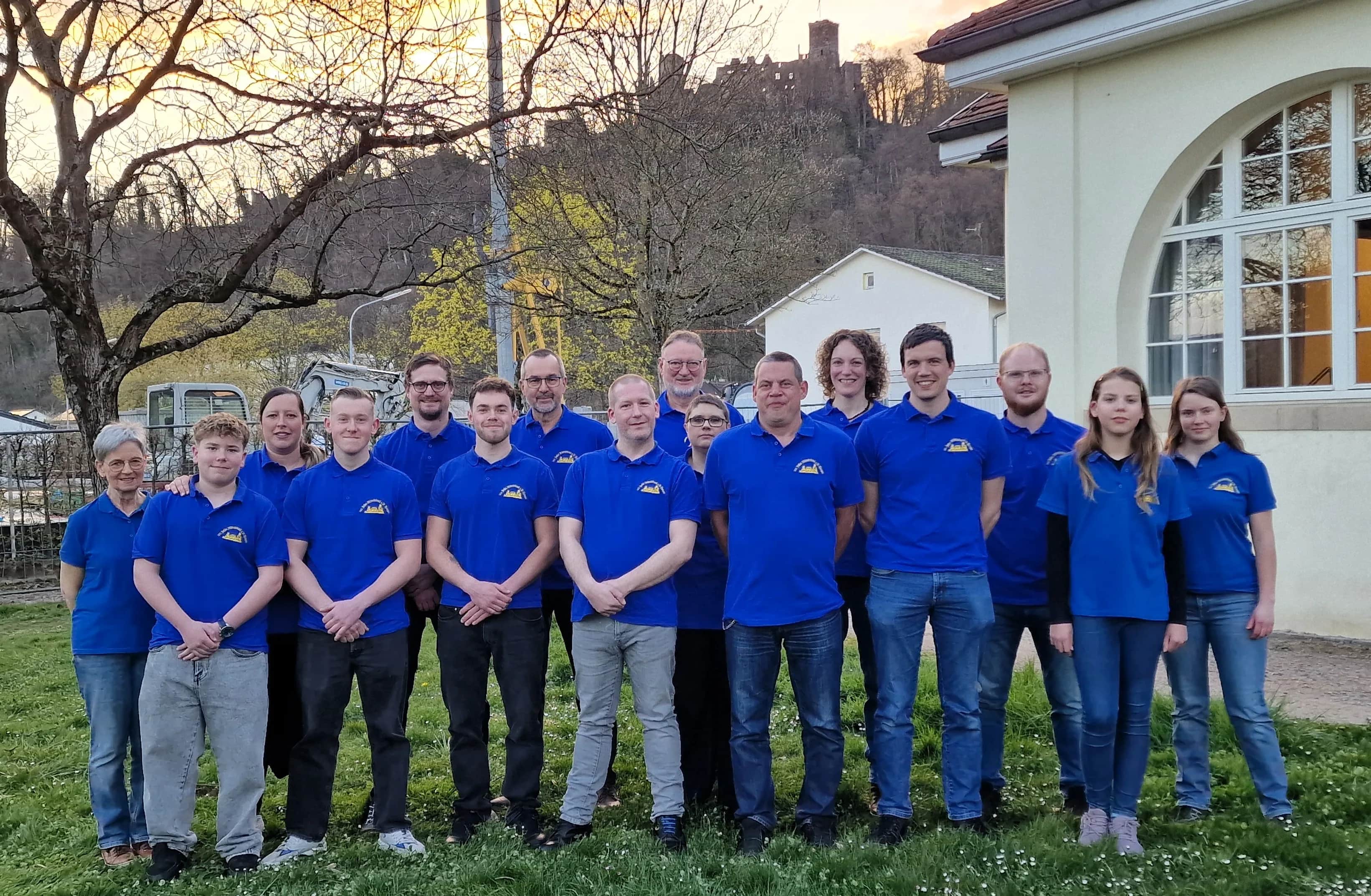 Ein Teil der Arbeitsgruppe