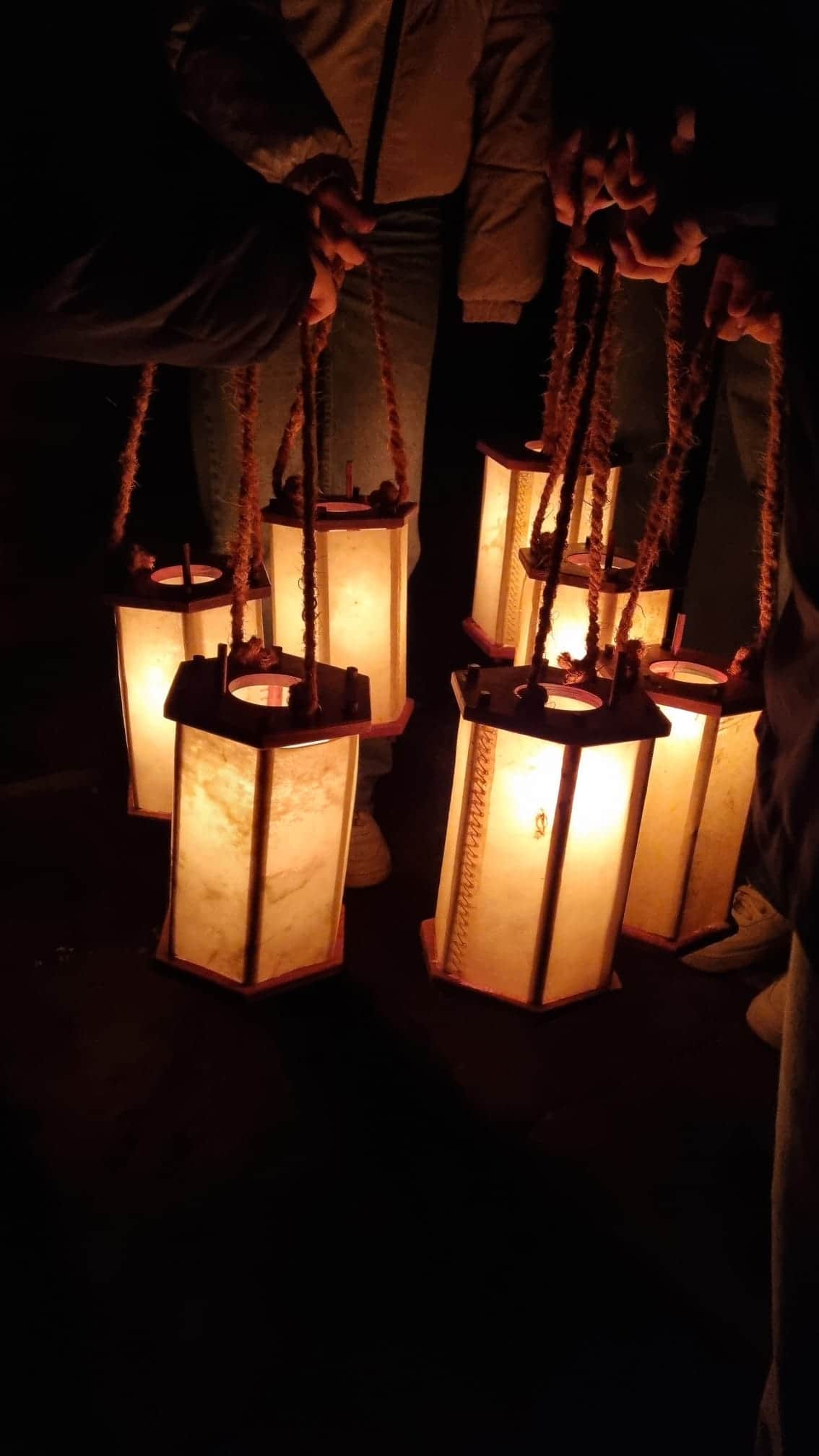 authentische Laternen